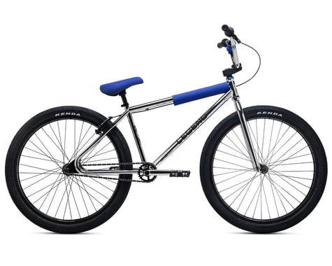 DK Legend 26” BMX Bike (22.4" Toptube) (Chrome/Blue)